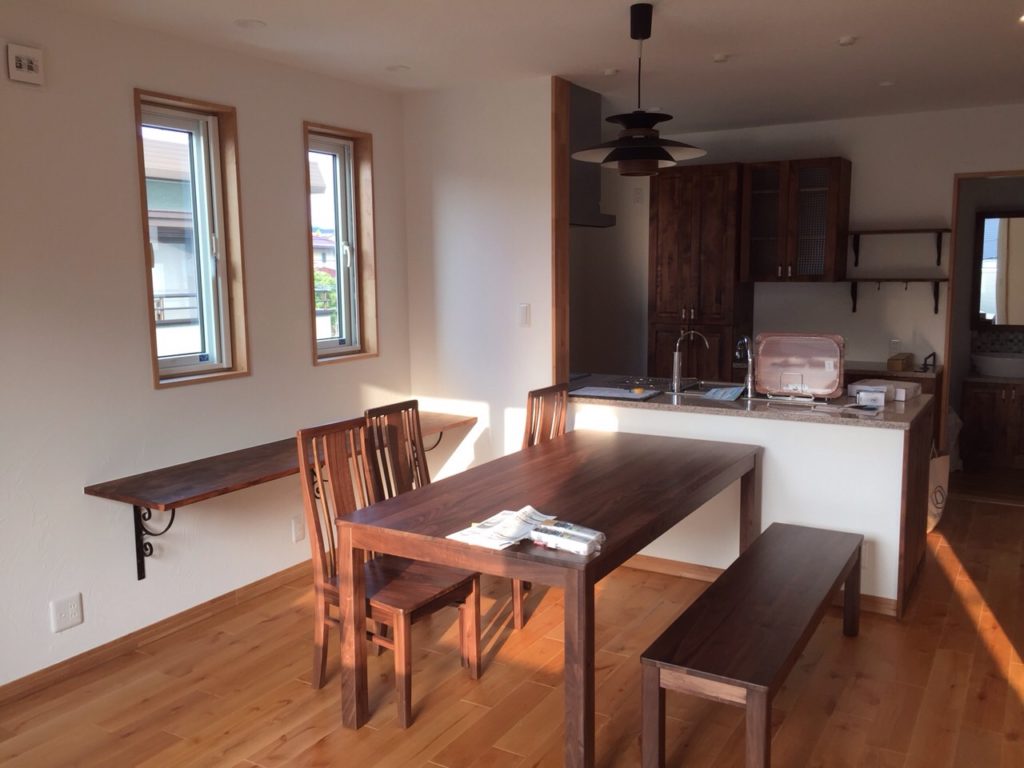 観覧車が見える家